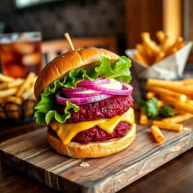 Best Beetroot Burger Crispy, Healthy & Easy Recipe